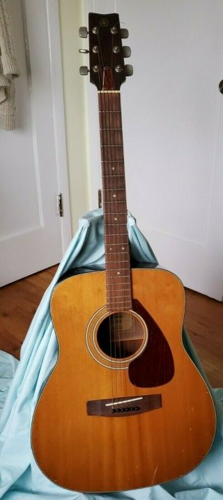 Yamaha Fg - 160 Acoustic Guitar Vintage Six String Rh