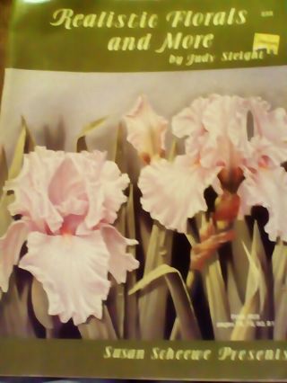 Vintage Sue Scheewe Art Book Realistic Florals And More Judy Sleight 233