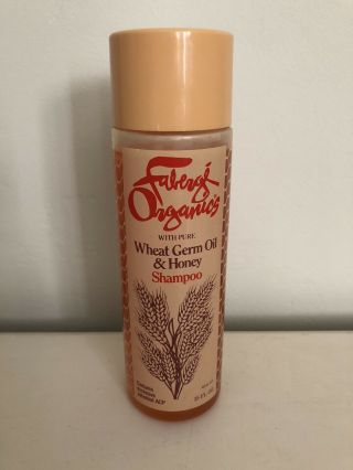Rare 1970’s Vintage Faberge’ Organic What Germ & Honey Shampoo - 98 Full
