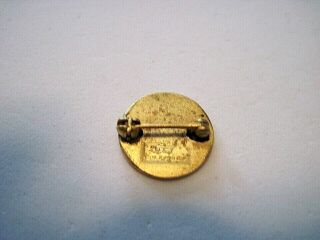 HORSELESS CARRIAGE CLUB OF LOS ANGELS VINTAGE GOLD FILLED SMALL PIN ON 3