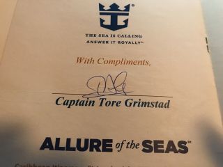 Allure Of The Seas Captain 