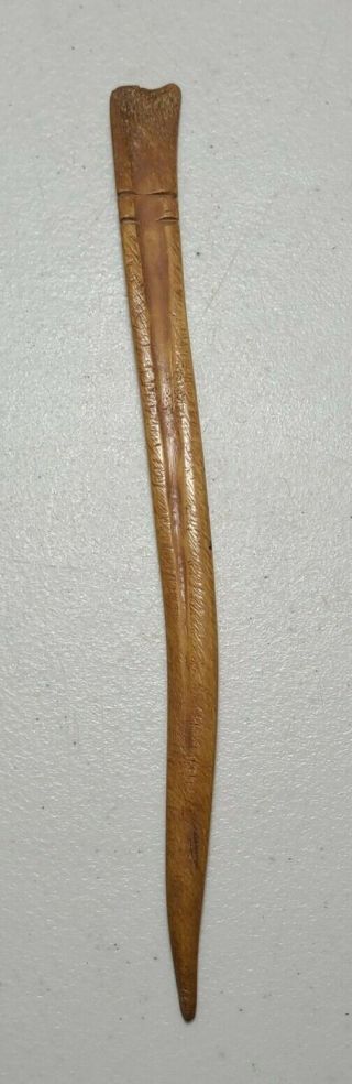 Antique Bone Hairpin From Kentucky