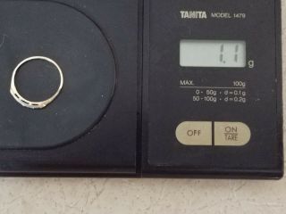 14k Solid Gold Antique Ring 1.  1 Grams Stratford 7 - 5 - 41 Scrap Or Wear