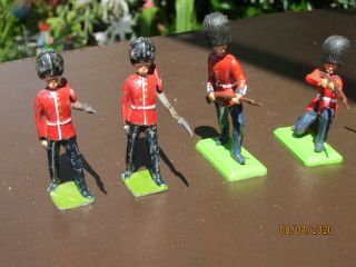 (5) Vintage BRITIANS LTD/ Grenadier Guards Lead Soldiers/ die cast figures 2