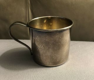 Vintage Lady Hamilton Community Silverplate Plain Baby Cup