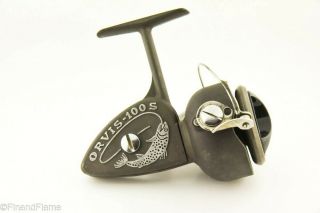 Vintage Orvis Model 100 S Antique Open Face Spin Fishing Reel Jj30