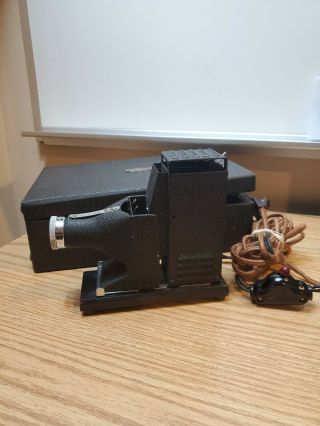 VTG Projector Model FAX by Society For Visual Education Inc in case. 2