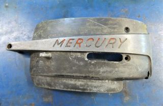 Vintage Mercury Mark 25 Outboard Right / Starboard Side Cowl / Powerhead Cover
