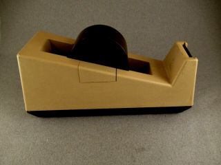 Vintage Heavy - Duty Scotch 3m C - 25 Weighted Tape Dispenser Model 28000