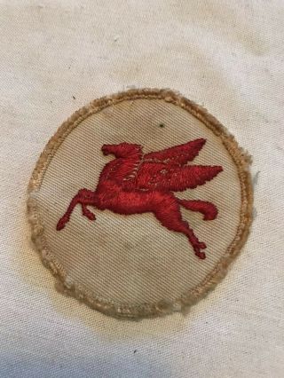 Mobil Oil Pegasus Vintage Uniform Patch