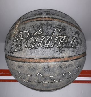 Baden Composite Leather Basketball Ball Street Vintage Distressed Faded