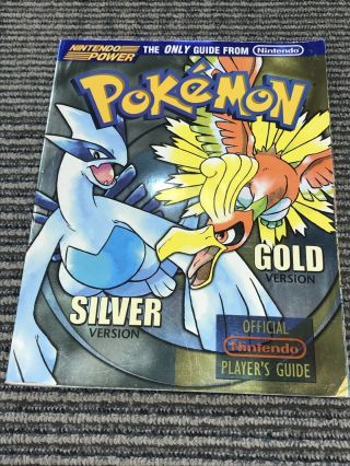 Vintage 2000 Pokemon Silver Gold Version Nintendo Power Official Player 