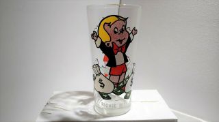 Vintage Pepsi Collector Series Glass Richie Rich Harvey Cartoons Drinking Glass 3