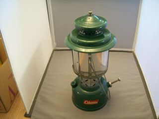 1962 Coleman Model 220e Double Mantle Gas Lantern