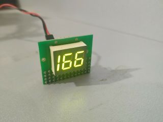 Cpu Frequency Led Display For Pc System Unit,  Vintage