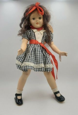 Ideal Toni Doll P93 Tall Vintage 1949 (21”) High Color Gorgeous Face