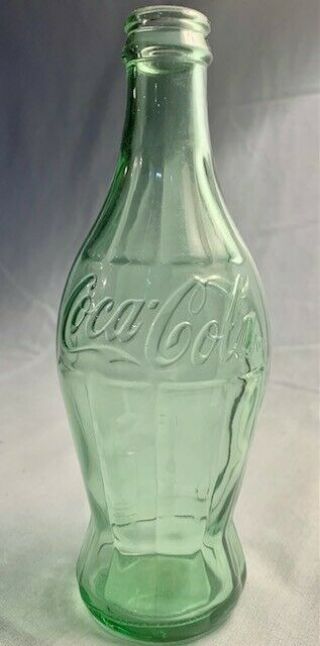 Rare Antique/vintage Coca Cola Bottle 8 Inches Tall Green Atlanta Ga.