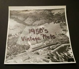 Aerial View J Neils Lumber Co.  " Klickitat Wa " 1953 Vintage Photo Western Ways