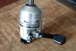 Vintage Daiwa Minicast 2 Silver Spin Cast Reel Cleaned And Lubed Ready To Fish