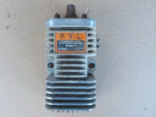 Vintage Pvl Brand Transistor - Zund Compactelectronic 101100 12 Volt Coil