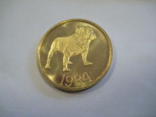 1984 Mack Truck Bulldog Brass Token / Medal
