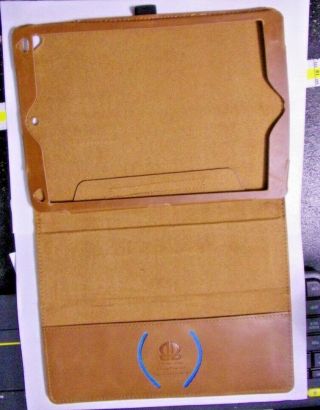Leather Case BoriYuan Vintage Leather Smart Cover Protective Slim Folio 3