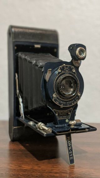 Rare Antique Vintage Kodak Rainbow Hawk - Eye No.  2a Folding Special Camera 1930 - 33
