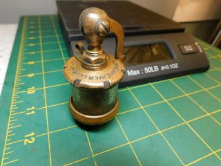 Vintage Antique? Kunkenheimer Co.  Crown No.  0 Drip Oiler Hit & Miss Engine Part