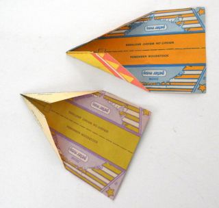 Peter Max Pop Art Paper Airplanes Vintage 1970