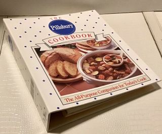 The Pillsbury Cookbook 1989 Vintage Hardcover Classic,  Impeccable