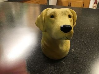Ball Hitch Cover Yellow Lab Hunting Dog - Made By Hitch Buds
