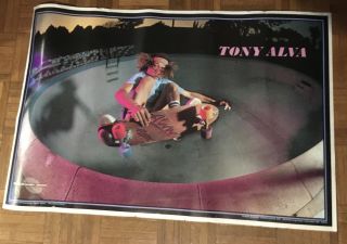 1978 Tony Alva Poster Skateboard