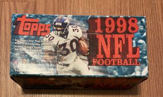 1998 Topps Football Complete Set Peyton Manning Randy Moss Rookie