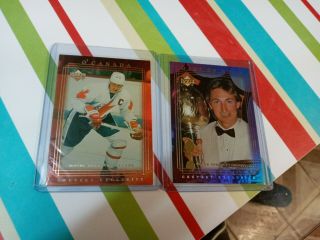 Wayne Gretzky Hart Of Gold O Canada Upper Decks Exculusive 32 - 99 03 - 99