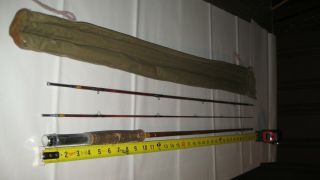 Montague 3 Piece Bamboo Fly Rod 8 Ft 6 Inch