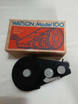 Vintage Watson Model 100 35mm Bulk Film Loader Burke And James Inc.