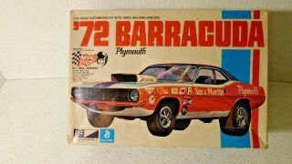 vintage 1972 plymouth barracuda mpc 1 - 7202 - 225 sox&martin drag race 3