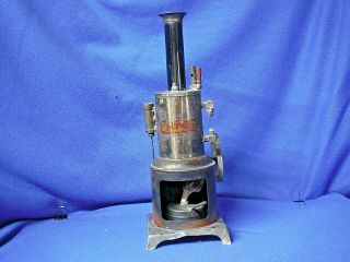 Antique Weeden Upright Vertical Steam Engine With Burner (se - 00)