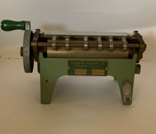 Vintage/antique Potdevin Machine Co.  Hand Crank 6 " Label Paster No.  251