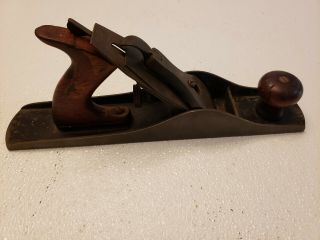 Antique Vintage Stanley No.  5 Type 7,  Sweetheart Logo,  Smooth Hand Plane