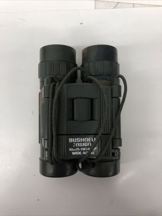 Bushnell Ensign Wide Angle Vtg Binoculars Camouflage 10x25 6.  5 Degree Vintage