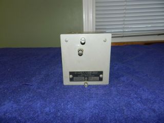 Vintage Us Military Radio Frequency Oscillator 0 - 1267 O - 1267 Usm - 207