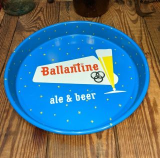 Vintage Ballantine Beer Tray Vg