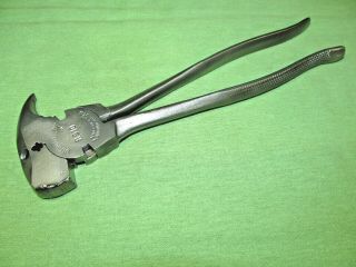 Vintage Diamalloy R510 Fencing Pliers - 10 - 3/8 " Long - Made In U.  S.  A