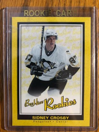 2005 - 06 Ud Beehive Sidney Crosby Rc 101 Rookie Pittsburgh Penguins