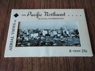 Vintage/antique Aerial Views Of The Pacific Northwest Seattle Washington Views
