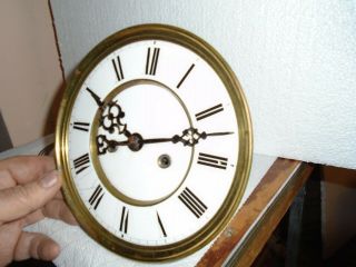 Antique - Gustav Becker - 2 Wt.  - Vienna Regulator Clock Movt - Ca.  1890 - To Restore - E606