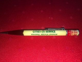 Vintage Cities Services Gas Station Mechanical Pencil