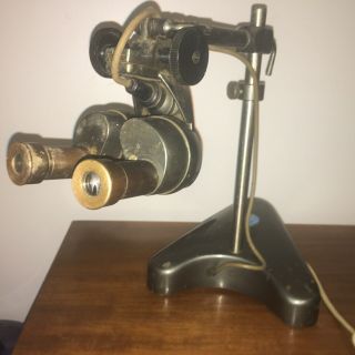 Vintage C.  Baker London England Microscope