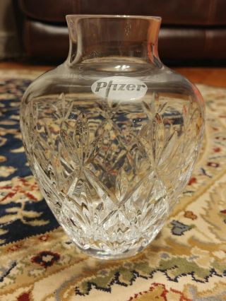 Vintage Tiffany & Co Lead Crystal Vase